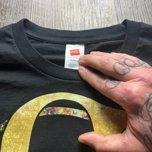 Garth Brooks Stadium Tour Black T-Shirt Hanes men’s XL double sided prints - Picture 5 of 5